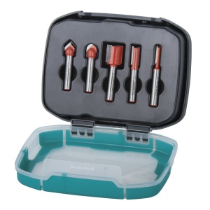 8753000 Set freze caneluri pentru lemn, Wolfcraft