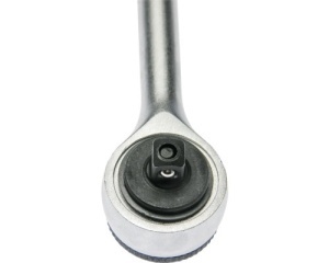 Antrenor cu clichet reversibil WGB 1/4" 140 mm, crom-vanadiu - Img 5