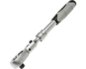 Antrenor unghiular cu clichet WGB 3/8" 250-350 mm, oțel cromat