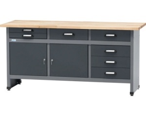 Banc de lucru 1700 mm, 2 usi si 7 sertare - Img 2