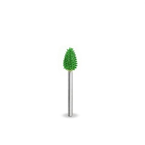 Biax sculptura lemn SABURR - Cap 1/4" forma flacara aspru