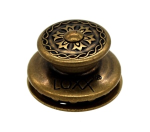 Buton superior alama antichizata Victoria pentru sisteme de fixare LOXX