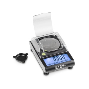 Cantar digital Kern, compact, in carate pentru bijutieri