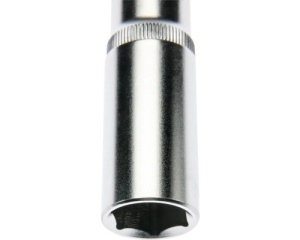 Capăt cheie tubulară lung WGB 1/2" 19 mm, crom-vanadiu - Img 3