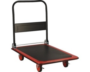 Carucior cu platforma pliabil Cargo Point max. 250kg, H 860mm, din otel
