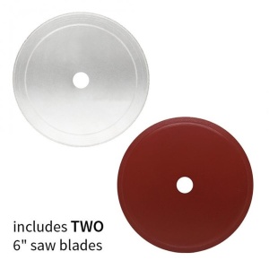 Circular sticla cu discuri de 6" cu menghina pentru vitralii/ piatra Hi-Tech Diamond - Img 13