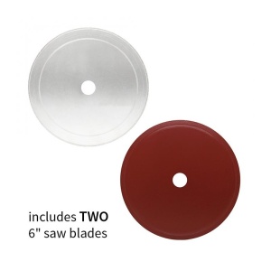 Circular sticla cu discuri de 6" cu menghina pentru vitralii/ piatra Hi-Tech Diamond - Img 6