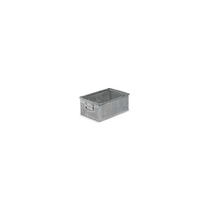 Cutie depozitare perforata, cu manere, 450x300x200 mm, ˜ 3 mm - Img 3