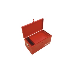 Cutie metalică depozitare scule 670x350x351mm, tavă glisantă detașabilă, cu mnere - Img 2