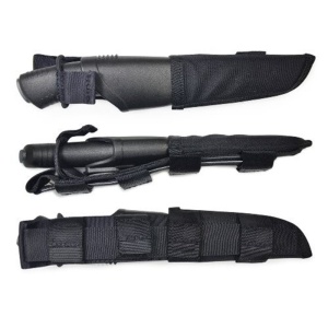 Cutit Bushcraft Expert cu teaca Tactical neagra,sistem Molle, Morakniv - Img 2