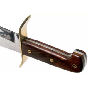 Cutit Cold Steel Wild West Bowie 1090 Carbon cu teaca din piele CS-81B - Img 4
