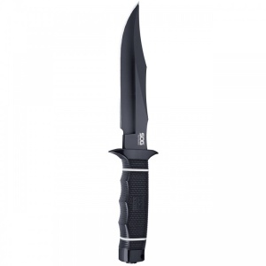 Cutit neck knife SOG Instinct Mini G10 Satin, otel 5Cr15MoV, lama Drop Point 48 mm - Img 2