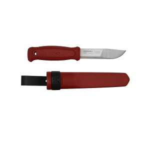 Cutit outdoor Morakniv Kansbol S Dala Red, oțel inoxidabil 12C27, compatibil amnar, teaca inclusa - Img 2
