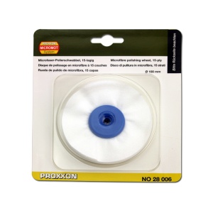 Disc de slefuit din microfibra, 15 straturi x100mm, Proxxon 28006 - Img 4