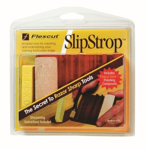 Dispozitiv Ascutire dalti sculptura Flexcut Slip Strop cu Pastă Gold - Img 2