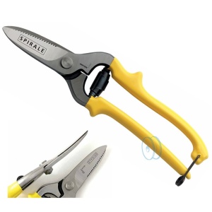 Foarfeca pielarie/materiale dificile profesionala, 24cm, Kretzer - Img 3
