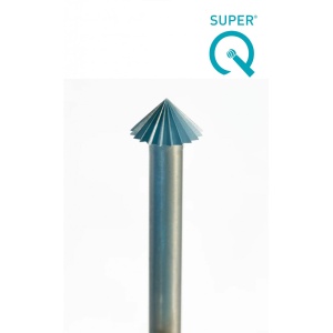 Freza conica P (f) 90grd SUPER Q, 6 buc, pentru bijutieri, Niqua