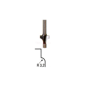 Freza cu radius concav R3,2mm, Proxxon 29036 - Img 5
