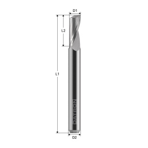 Freza transversala, Datron 00688012L, 12.0x51x12.0mm - Img 3