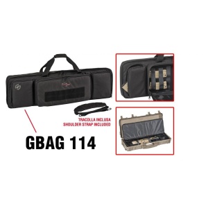 Geanta/husa speciala arme valiza protectie, 11413, 1100 x 300 x 110 mm, Explorer cases