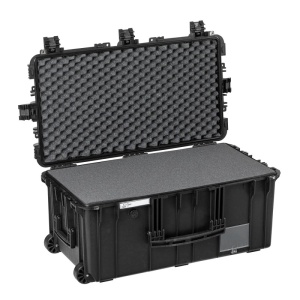 Geanta/ Valiza protectie cu burete pretaiat, roti si maner telescopic, 7635HL, 832 x 466 x 369 mm, Explorer cases - Img 4