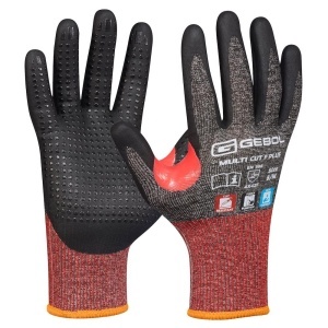 Gebol 709422_10, Manusi de protectie Master Cut F Plus, protectie impotriva taierii, acoperire cu spuma de nitril, finisaj nisipos, uz profesional, marimea 10/XL - Img 2