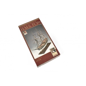 HMS FLY 1776 - Goeleta - Navomodel Victory Models, Scara 1:64, Lungime 80cm - Img 10