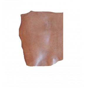 Jumatate canat piele de BIVOL tabacita vegetal 4-5mm grosime. - Img 2