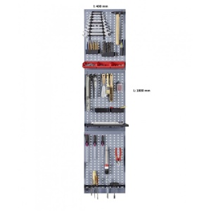 Kit 3 panouri perforate vertical/orizontal 1200x600 pentru scule profesionale - Img 3