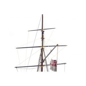 LADY NELSON - Salupa - Secolul XVIII, Navomodel Victory Models, Scara 1:64 - Lungime 53cm - Img 2