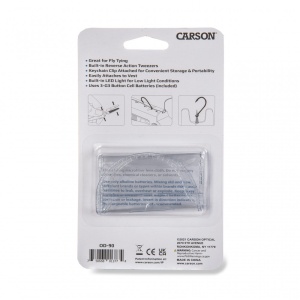 Lupa de mana Fish'n Grip Pro putere 4.5x cu pensete, cu LED - Carson - Img 7