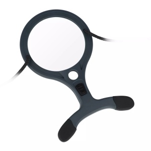 Lupă Lume Series 2x cu funcție hands-free și lentilă spot 7x, Carson