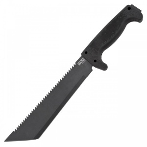 Maceta SOG SOGfari Tanto Machete 10", otel 3Cr13, lama Tanto 254 mm - Img 7