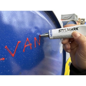 Marker vopsea cu bilă metalică STYLMARK, varf 6 mm, Markal - Img 3