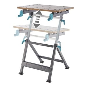 Masa de lucru Wolfcraft MASTER 650 ERGO, inaltime reglabila 780 - 950 mm