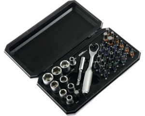 Mini set chei tubulare WGB 1/4", crom-vanadiu