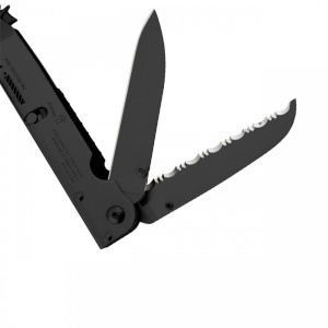 Multitool SOG PowerAssist Black Oxide cu husa din nylon, 16 functii, Compound Leverage, deschidere asistata S.A.T. - Img 17