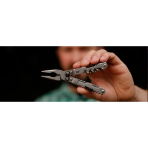 Multitool SOG PowerLitre, 18 functii, otel 5Cr15MoV, Compound Leverage, finisaj Stonewash - Img 15