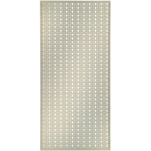 Panou perforat vertical de 500x1000 mm alb cu set de 25 carlige metalice - Img 4