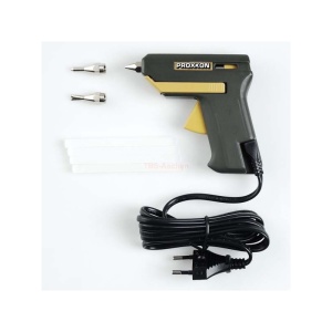 Pistol de lipit GlueGun HKP 220, verde, 40W, 200°C, duze interschimbabile, include 4 batoane si 3 duze, functional cu batoane de 7mm - Img 8