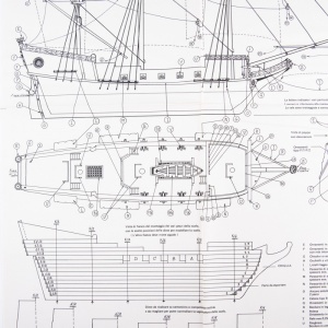 Planuri constructie navomodel, galionul HMS Lyon, Amati Italia - Img 4