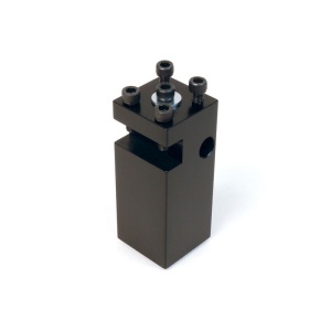 Portcutit 10mm inalt cu montare spate pentru strung Sherline - Img 2