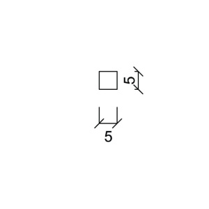 Profil lemn balsa 5x5x1000 mm - Img 3