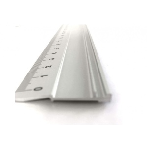 Rigla aluminiu antialunecare 30-100 cm, Altera - Img 4