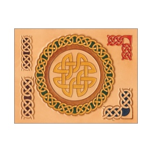 Sablon pielarie cercuri celtice - Tandy Leather SUA - Img 2