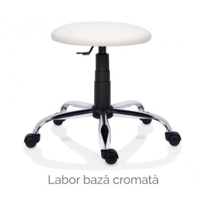 Scaun profesional Labor cu baza cromata - Img 2