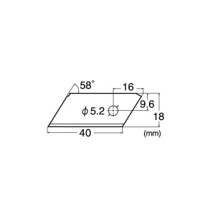 SET 6 LAME SCURTE CUTTER NESEGMENTATE DE TIP L DE 18MM NT Cutter - Img 4