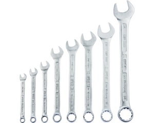 Set chei fixe inelare WGB 7-24 mm, 8 piese, crom-vanadiu