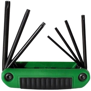 Set chei imbus de tip briceag, cu profil TORX® TX10-TX40/7 piese