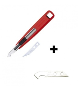 Set Cutter pentru plastic +6 lame de schimb NT Cutter